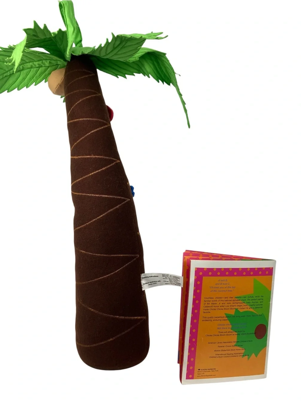 Chicka Chicka Boom Boom Plush Palm Tree Alphabet Learning Preschool